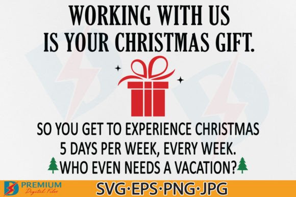 Funny Coworker Christmas Ornament SVG for Graphics & Crafts