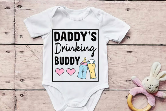 Funny Daddy and Baby SVG Graphics for Crafts & Content