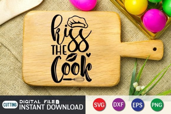Funny Kiss the Cook SVG, Cooking Shirt Graphics & Crafts Review