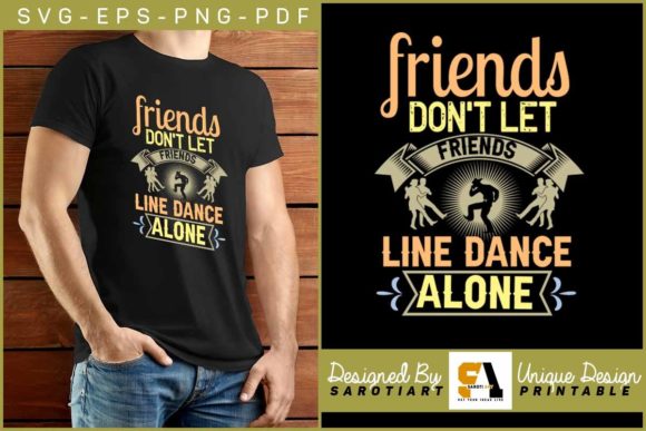 Line Dance Funny T-shirt Design SVG PNG: A Crafts and Graphics Review